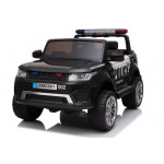 Elektrické autíčko - policajné SUV - XMX601 - čierno-biele